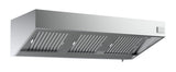Wandhaube / mit Motor / 1600 × 950 × 520 mm / Combisteel