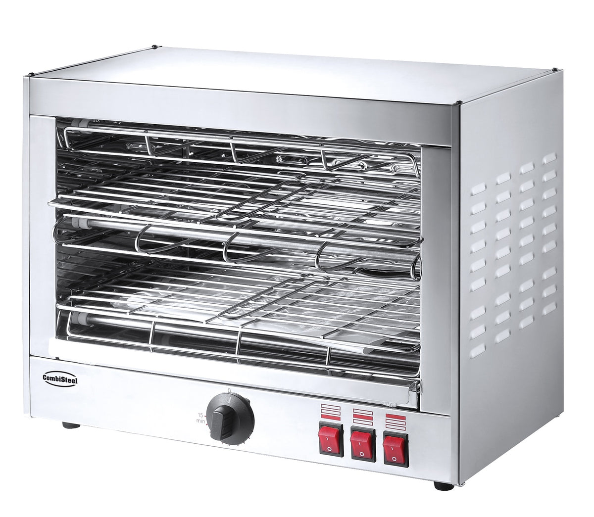 Salamander-Toaster / 2-stufig / Elektro / 3,6 kW / 230 V / Combisteel