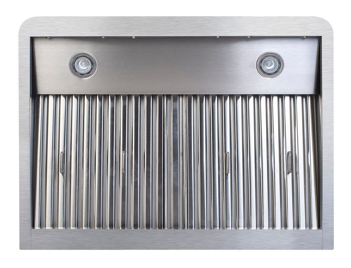 Wandhaube / mit Motor / 900 × 560 × 250 mm / Combisteel
