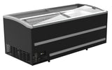 Combisteel Supermarkt-Tiefkühltruhe Kopf-Element 988 L Schwarz