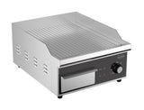 Elektrische Grillplatte / Gerillt / 360 mm / 2 kW / 230 V / Combisteel – elektrische Grillplatte für Gastronomie