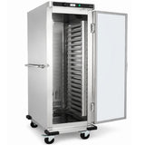 Bankettwagen / warm / 17× 2/1GN / 540 L / 720 × 900 × 1763 mm / Combisteel