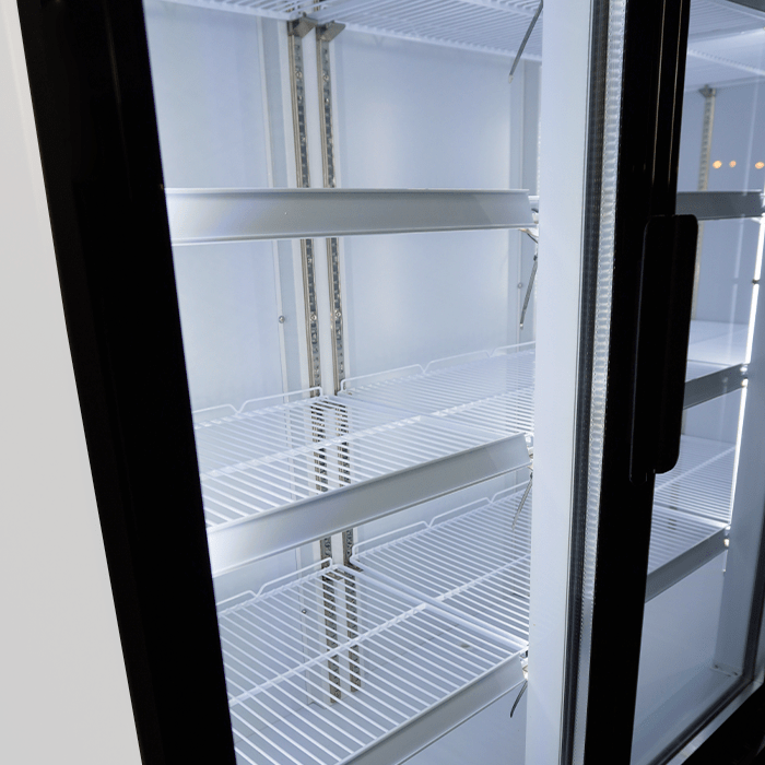 Getränkekühlschrank 3 Glastüren Weiß FCU-1200