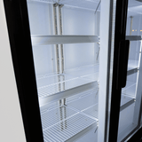Getränkekühlschrank 3 Glastüren Weiß FCU-1200