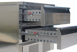 Kühl- / Tiefkühltisch umschaltbar / 6X 1 / 1GN / 2 Schubladen / 265 L / Combisteel