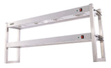 Halogen-Aufsatzbord 2-stufig 1500 mm – Detailansicht 5