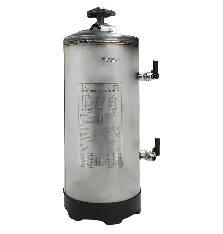 Wasserenthärter / 12 L / manuell / 185 × 185 × 500 mm / Combisteel