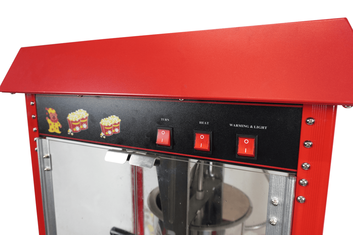 Popcornmaschine / mit Wagen / 1,35 kW / 560 × 417 × 1560 mm / Combisteel