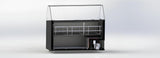 Speiseeisvitrine 10 x 5 L / Schwarz / Combisteel