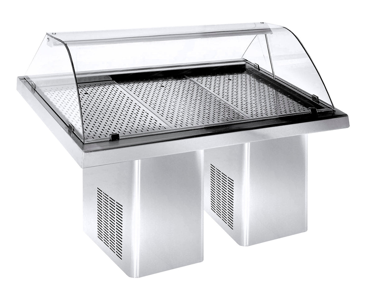 Gekühlte Fischvitrine 1,9 m von Combisteel