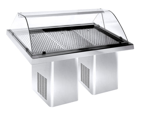 Gekühlte Fischvitrine 1,9 m von Combisteel