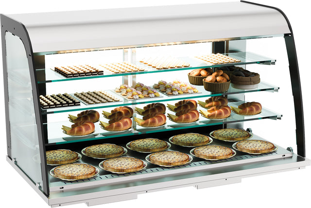 Einbau-Neutralvitrine 155 L offen von Combisteel