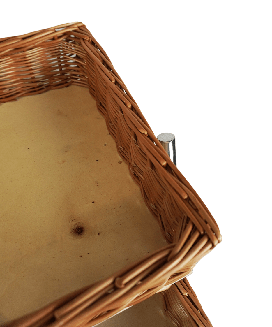Brotkorb-Etagere 3-stufig breites Modell – Detailansicht 14