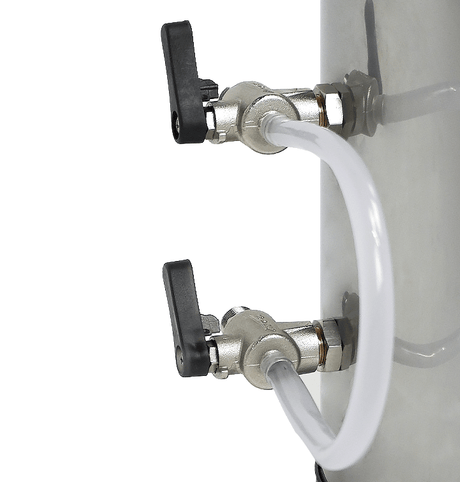 Wasserenthärter / 8 L / manuell / 185 × 185 × 400 mm / Combisteel