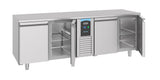 Kühltisch / 700 Serie / Energy Line / Monoblock / 4 Türen / 632 L / Combisteel