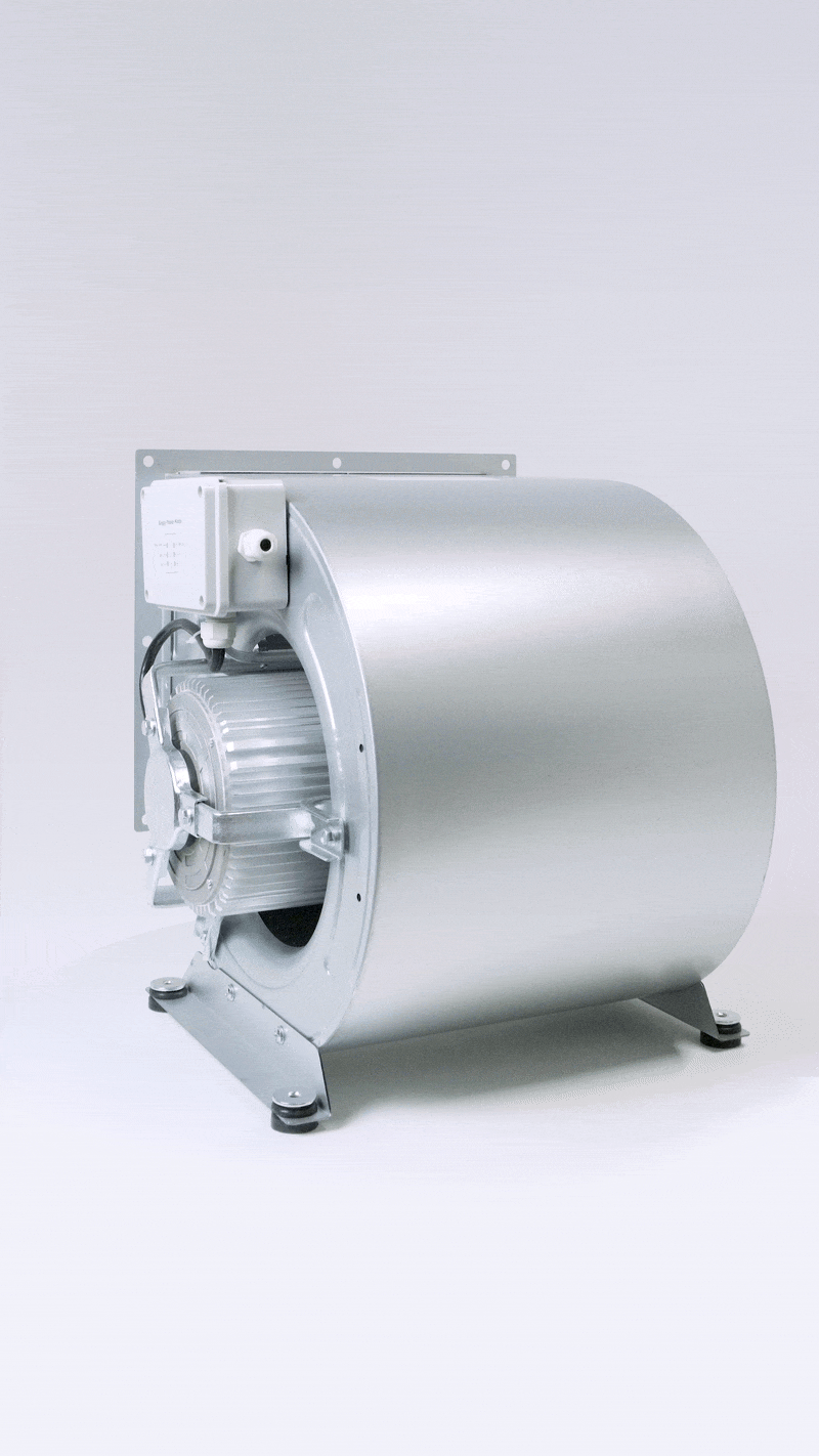 Lüftungsventilator / separat / 3000 m³/h / 298 × 381 × 392 mm / Combisteel