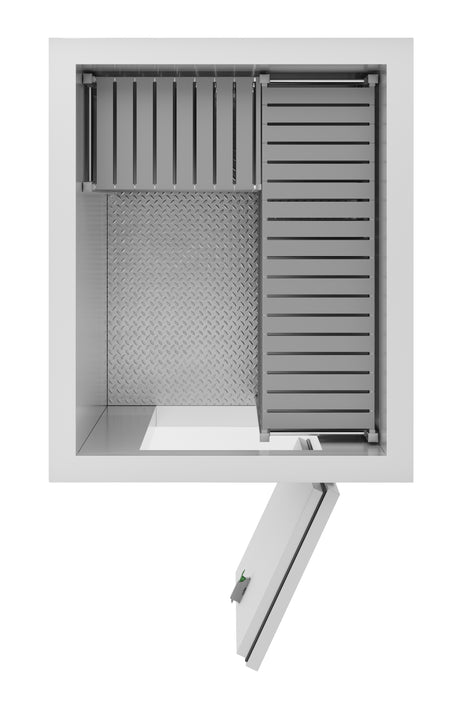 Kühl- und Tiefkühlzelle / 1360 × 1660 × 2200 mm / 3,4 m³ / Isolierung 100 mm / Combisteel