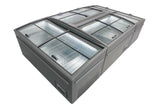 Supermarkt-Tiefkühltruhe Kopf-Element 630 L / Combisteel