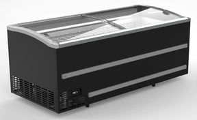 Combisteel Supermarkt-Tiefkühltruhe 1216 L Schwarz
