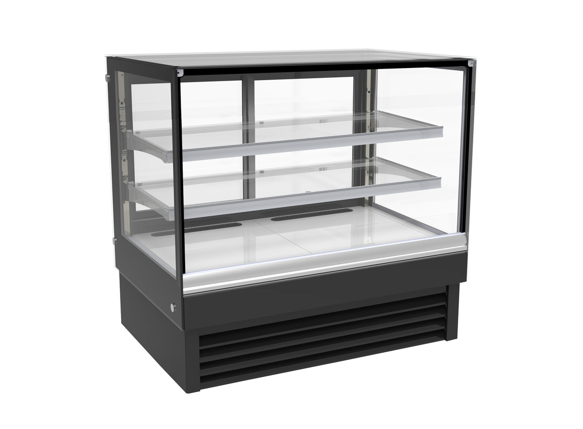 Kühlvitrine / 257 L / 2 bis +8 °C / gerade / Combisteel