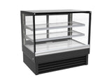 Kühlvitrine / 257 L / 2 bis +8 °C / gerade / Combisteel