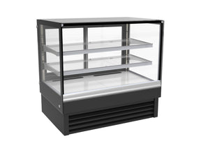 Kühlvitrine / 257 L / 2 bis +8 °C / gerade / Combisteel