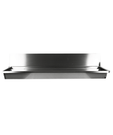 Edelstahl-Handwaschbecken / 1800 mm breit / 3 Armaturplätze / Combisteel