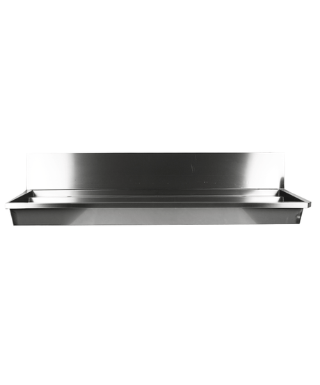 Edelstahl-Handwaschbecken / 1800 mm breit / 3 Armaturplätze / Combisteel