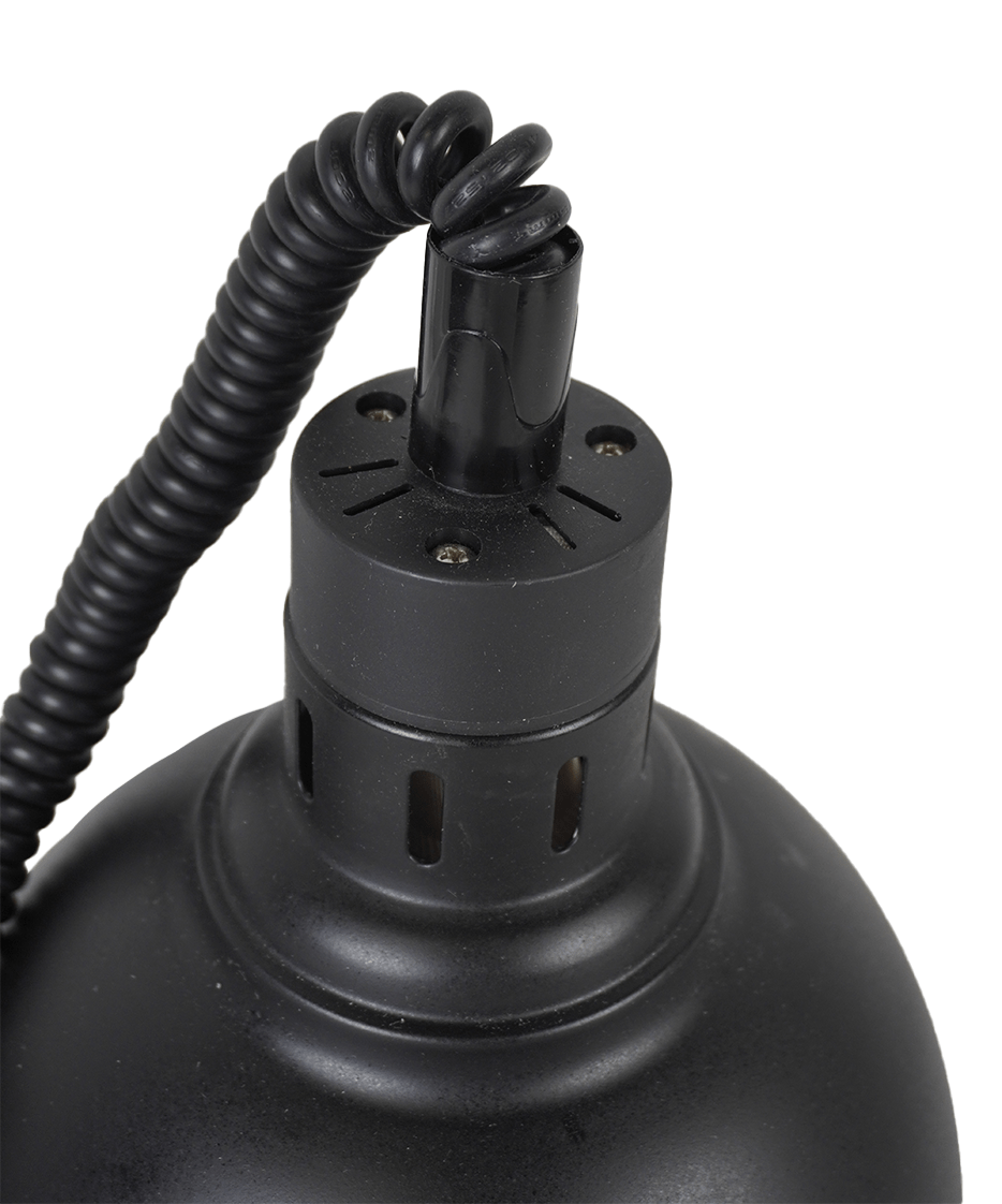 Hänge-Wärmelampe / CH-04 / Schwarz / Ø 240 mm / 0,25 kW / 230 V / Combisteel