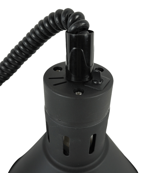 Hänge-Wärmelampe / CH-02 / Schwarz / Ø 275 mm / 0,25 kW / 230 V / Combisteel