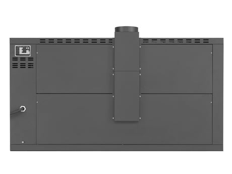 Elektrischer Combisteel Pizzaofen mit 2 Backkammern für 2 × 6 Pizzen Ø 33 cm