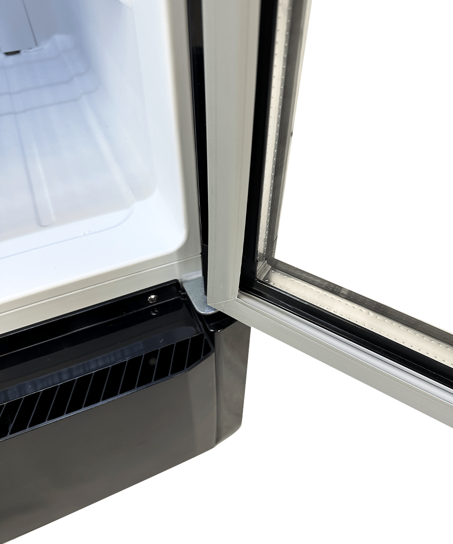 Getränkekühlschrank 1 Glastür Schwarz PIB-280R