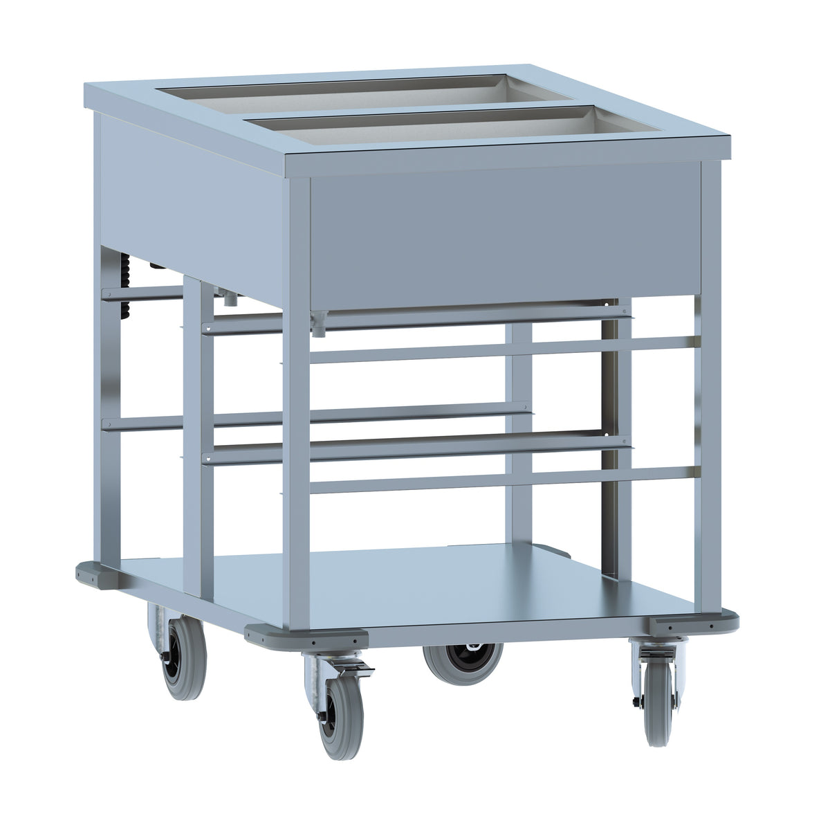 Bain-Marie Wagen 2 × 1/1 GN 2 kW von Combisteel – Produktansicht 5