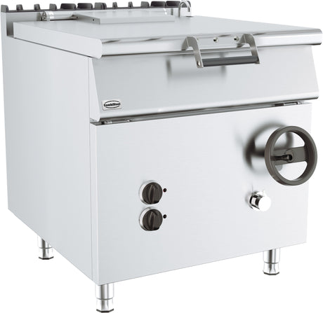 Elektrische Kippbratpfanne 80 L / 12 kW / 800 mm / Combisteel – Kippbratpfanne für Gastronomie und Großküche
