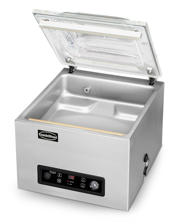 Kammer-Vakuumierer / Smooth 42 / Schweißleiste 420 mm / Pumpe 16 m³/h / Tischgerät / Combisteel