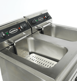 Elektrische Standfritteuse / 2 × 9 L / 2 × 3,3 kW / 230 V / Combisteel
