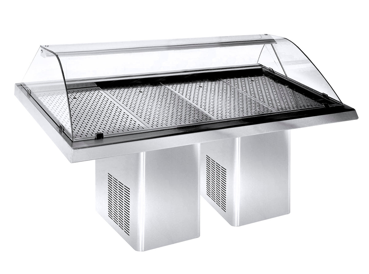 Gekühlte Fischvitrine 2,3 m von Combisteel