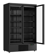 Getränkekühlschrank 1 Glastür Schwarz JDE-1000R BL