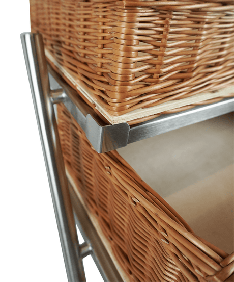 Brotkorb-Etagere 3-stufig breites Modell – Detailansicht 13