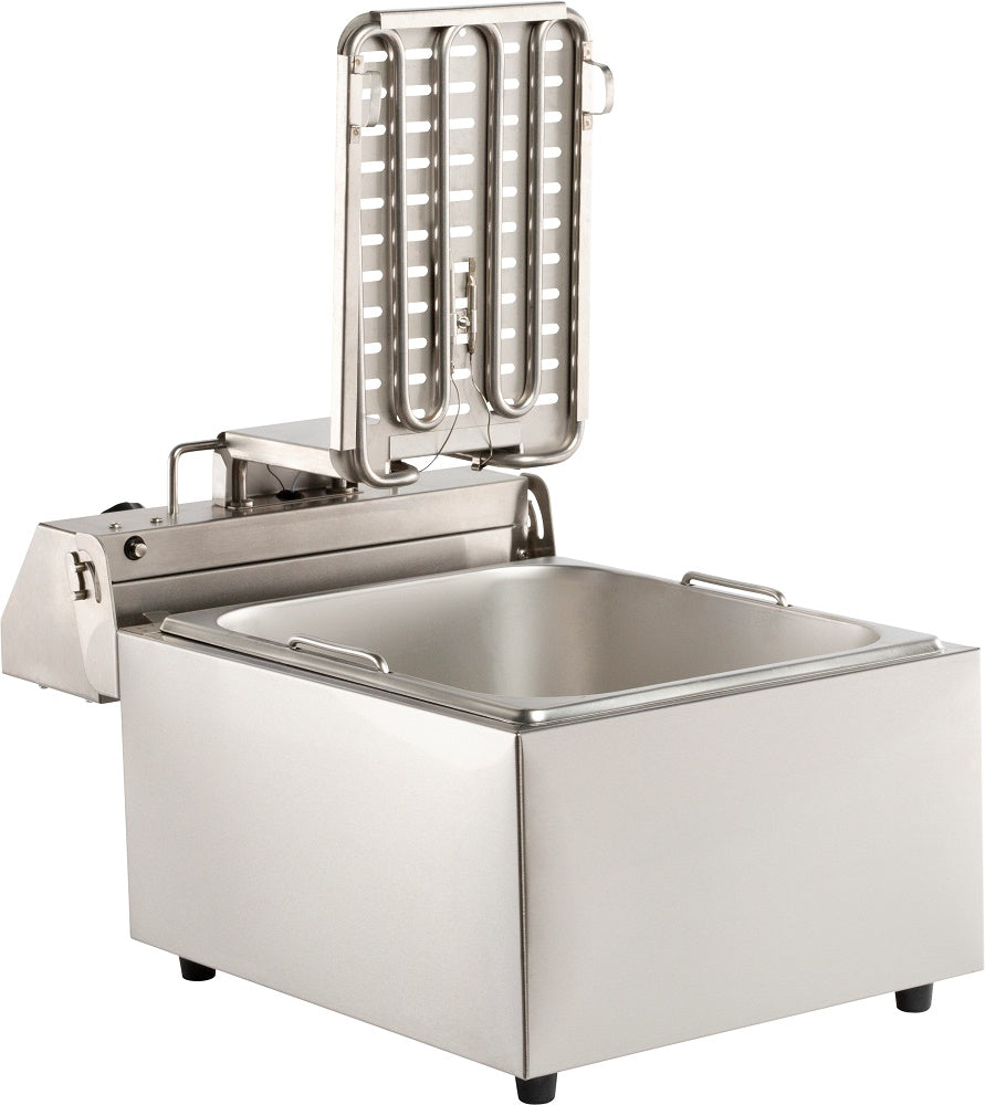 Elektrische Tischfritteuse 1 × 6 L / Combisteel