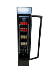 Slim Getränkekühlschrank 1 Glastür 105L