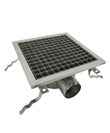 Bodenablauf / 300 × 300 × 131 mm / Combisteel