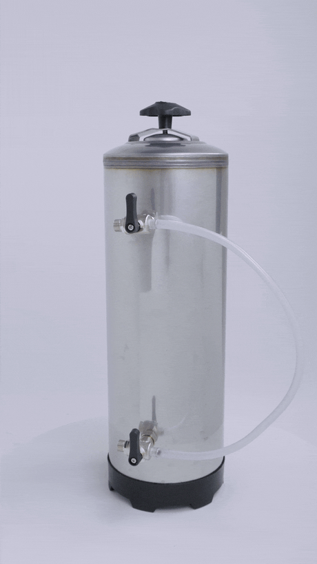 Wasserenthärter / 16 L / manuell / 185 × 185 × 600 mm / Combisteel