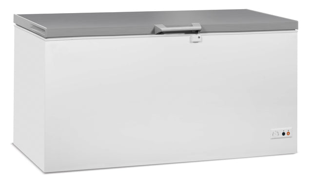 Combisteel Tiefkühltruhe 572 L mit Edelstahldeckel für Gastronomie