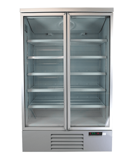 Getränkekühlschrank 2 Glastüren JDE-1000R