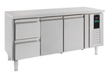 Kühltisch Energy Line / 2 Türen + 2 Schubladen / 291 L / Combisteel