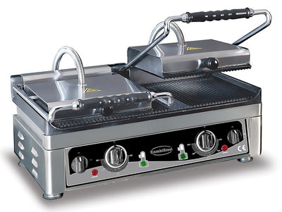 Doppel-Kontaktgrill gerillt 3,5 kW / Combisteel