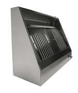 Wandhaube / mit Motor / 1200 × 900 × 450 mm / Combisteel