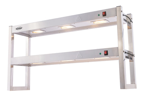 Halogen-Aufsatzbord 2-stufig 1200 mm – Detailansicht 4