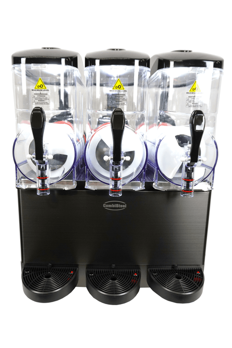 Slush-Maschine / 3 × 12 L / Schwarz / 690 × 570 × 945 mm / Combisteel